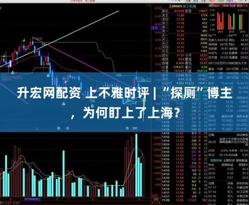 升宏网配资 上不雅时评 | “探厕”博主，为何盯上了上海？