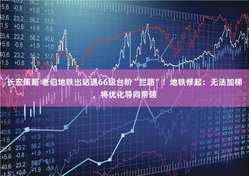 长宏策略 老伯地铁出站遇66级台阶“拦路”！地铁修起：无法加梯，将优化导向带领
